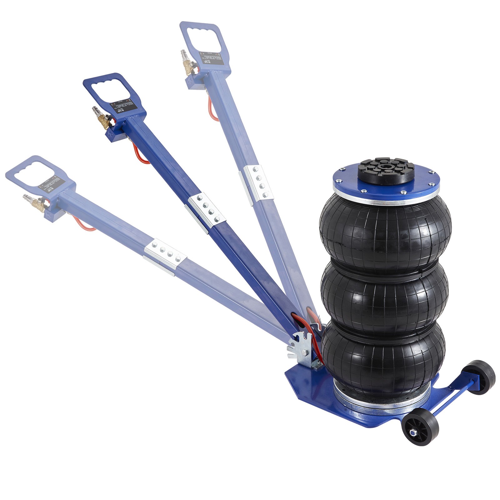 Uimoso Triple Bag Air Jack 3 Ton/6600lb Pneumatic Jack 17.7" for Car SUV Lifting