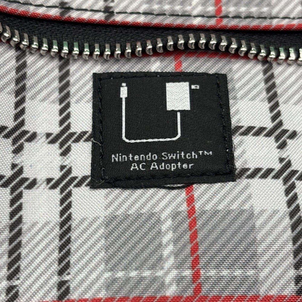 Mario Bros Controller Gear Super Plaid Mini Backpack Nintendo Switch Compatible