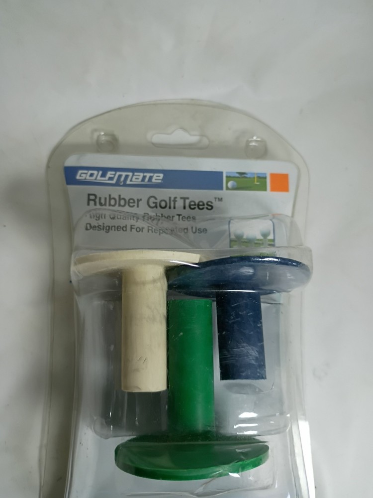 Golfmate Rubber Golf Tees Practice Tees High Quality Rubber New