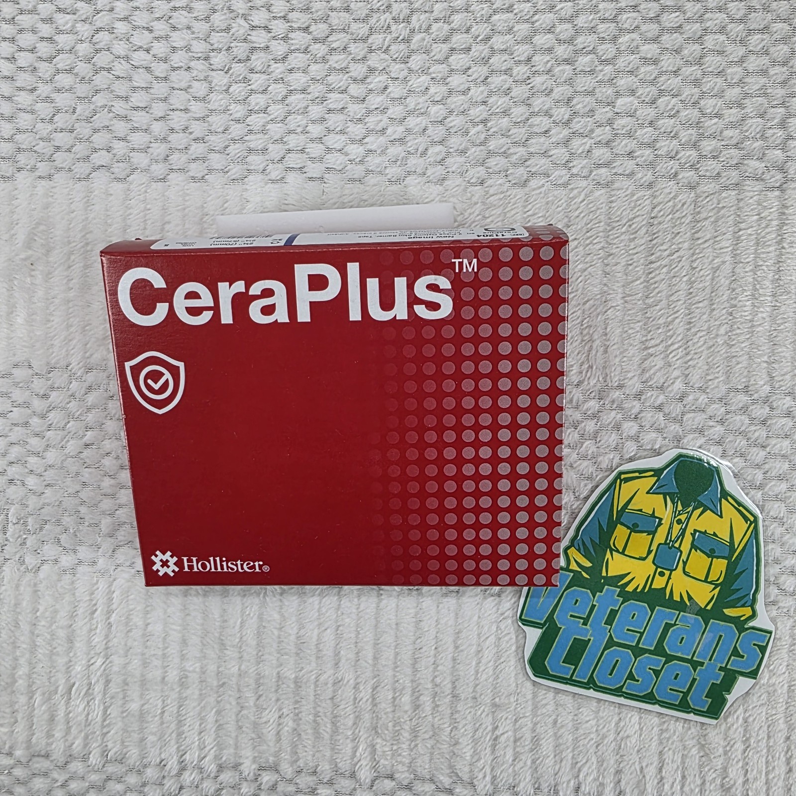 Hollister 11204 New Image CeraPlus Skin Barrier Cut-to-Fit Flat BNIB Ostomy