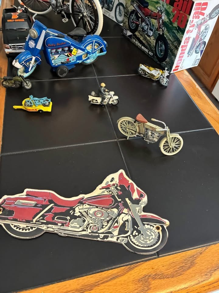 Vintage Motorcycle Collectables/new and used