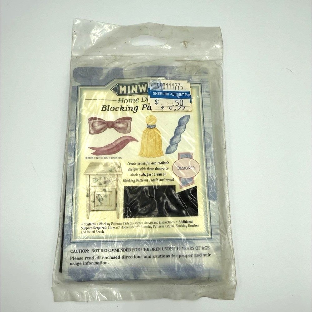 Minwax Blocking Patterns Craft  Broom Bow Designer Sealed