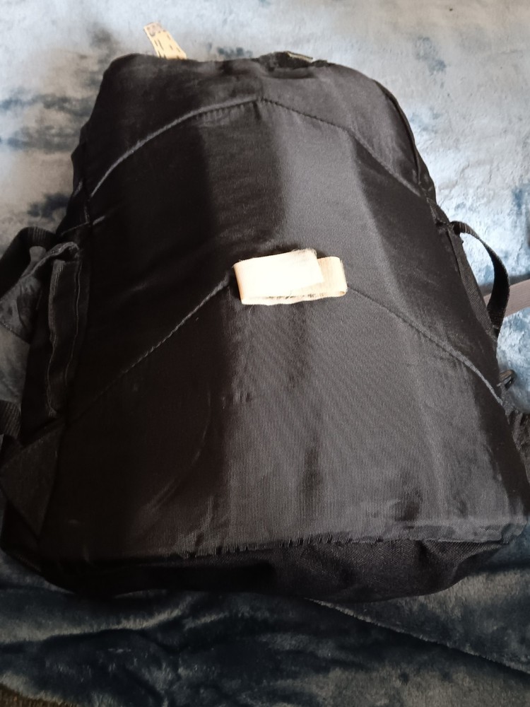 Slightly Used Black Backpack Without The Adjustable Straps Not Sure Why