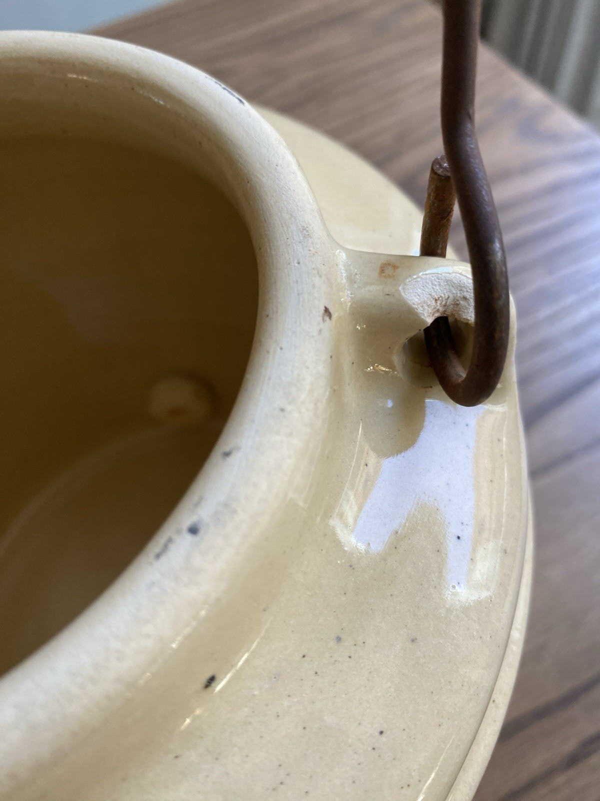 Vintage Stoneware Lemonade Crock With Handle And Lid Lemonade Dispenser