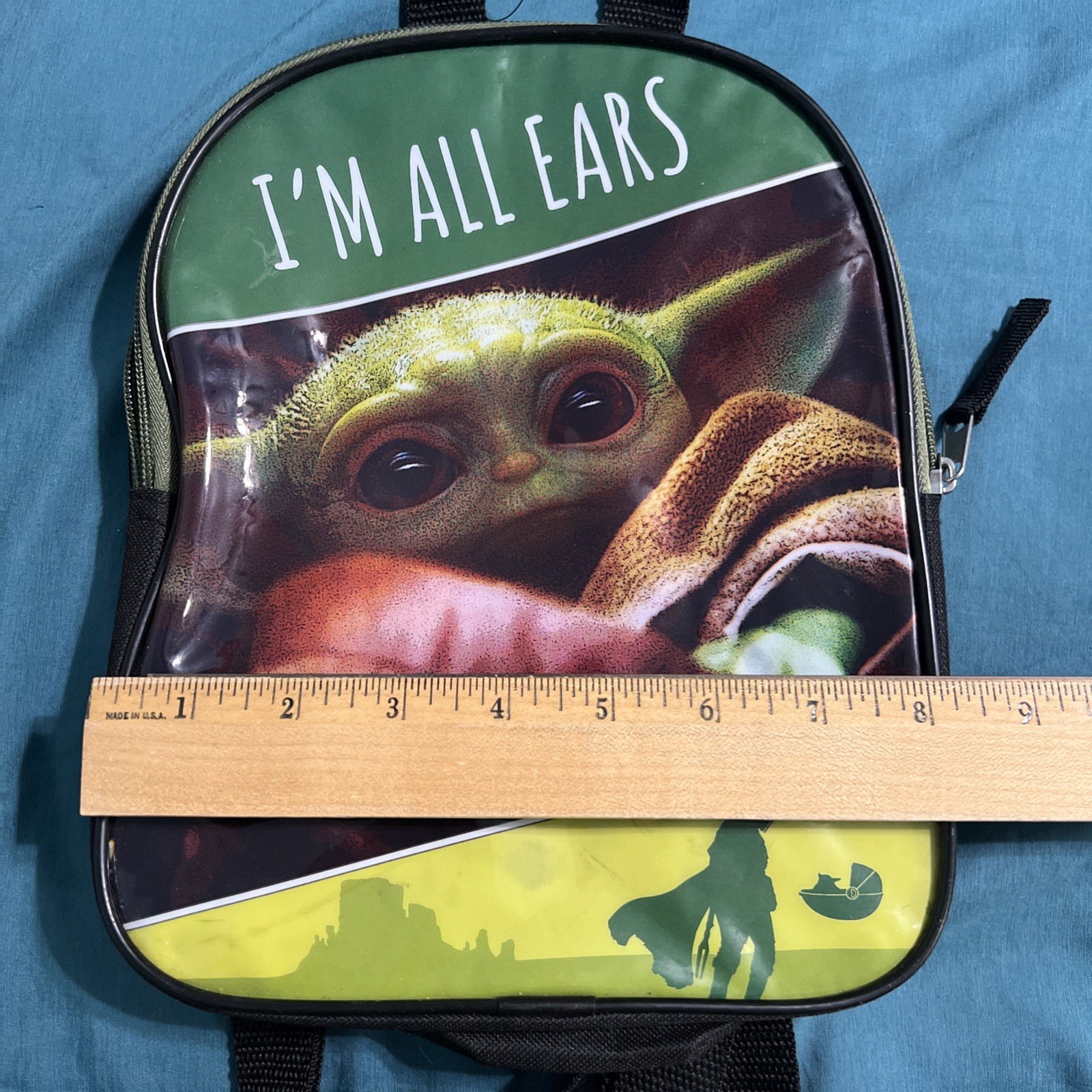 The Mandalorian “I’m All Ears” Baby Backpack Baby Yoda