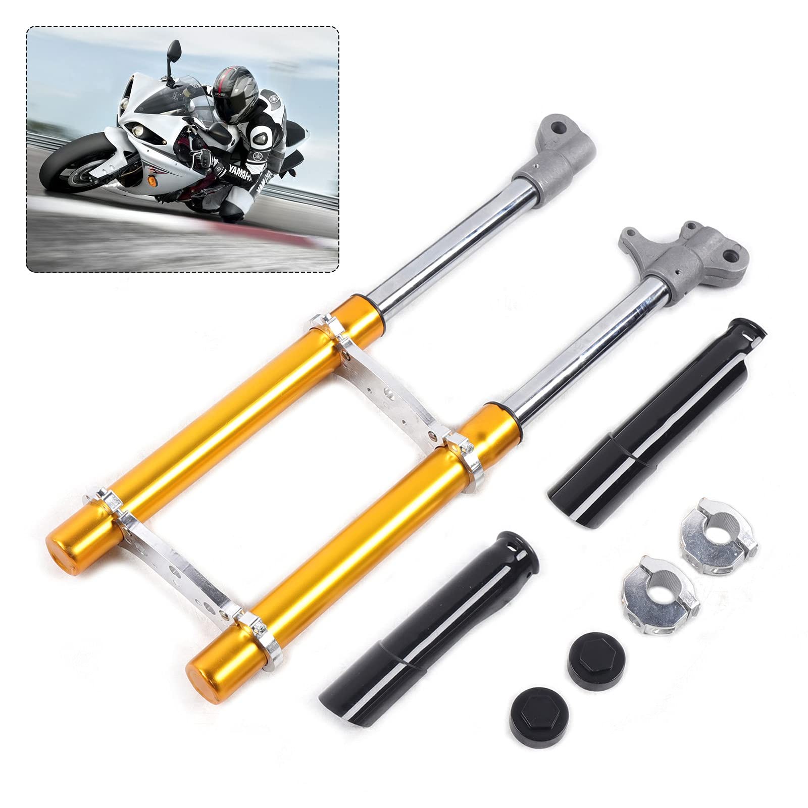 Front Fork Shocker 2 Stroke for 49cc Mini Motocross Gold