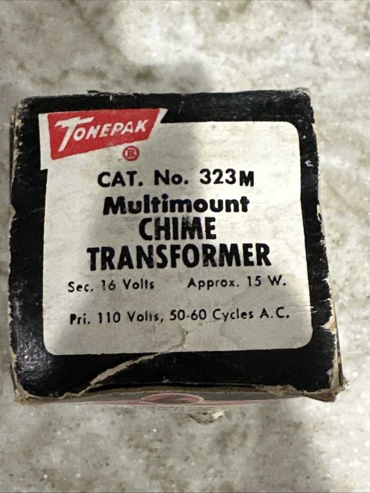 Tonepak Multimount Chime Transformer 323m NEW