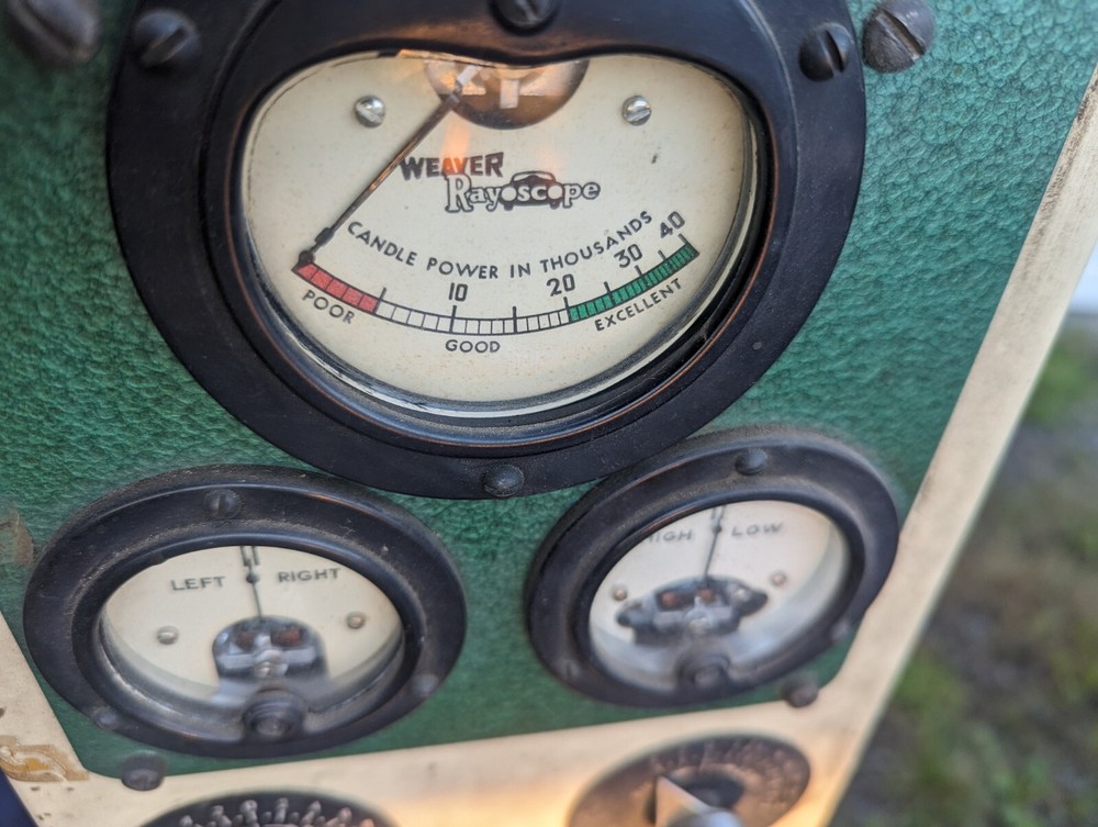 WEAVER - RayOScope Headlight Tester Model WX-50-51 - Working