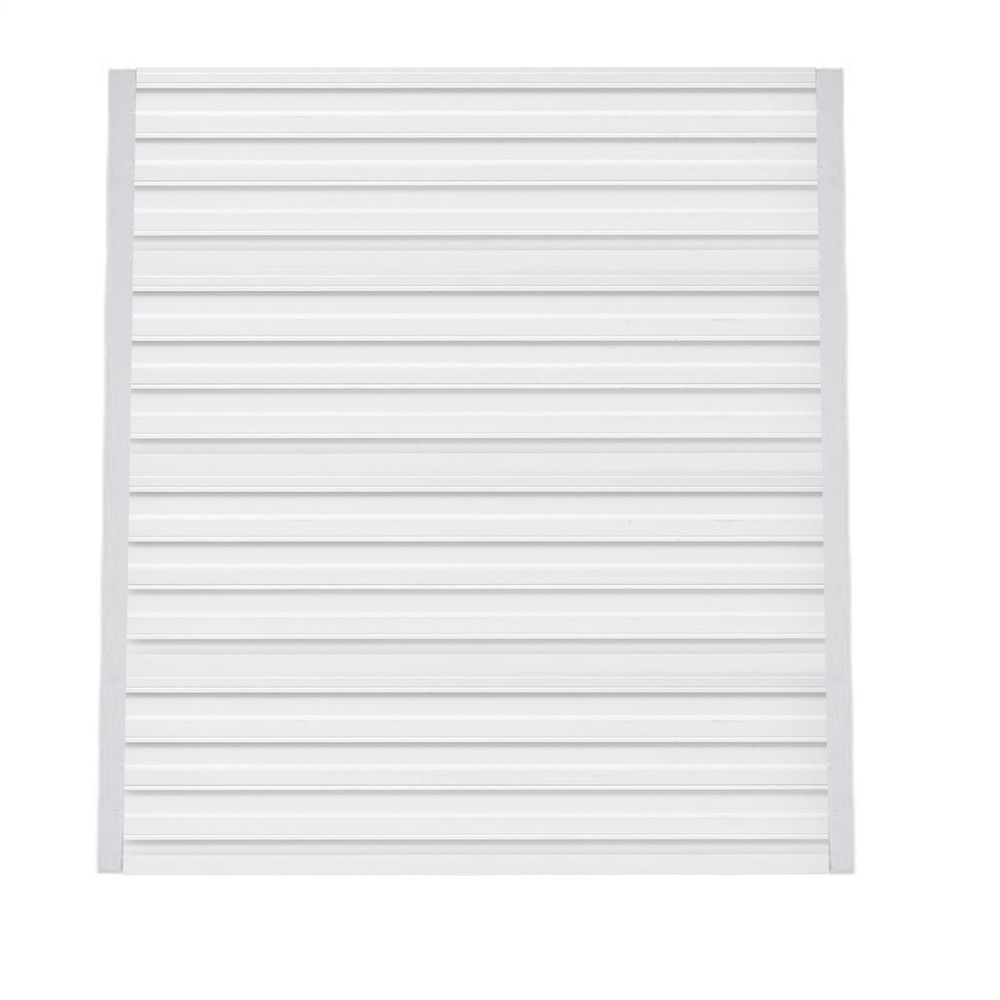 4-8pcs 4ft Slatwall Panels Garage Storage Panel Organizer Gray Set