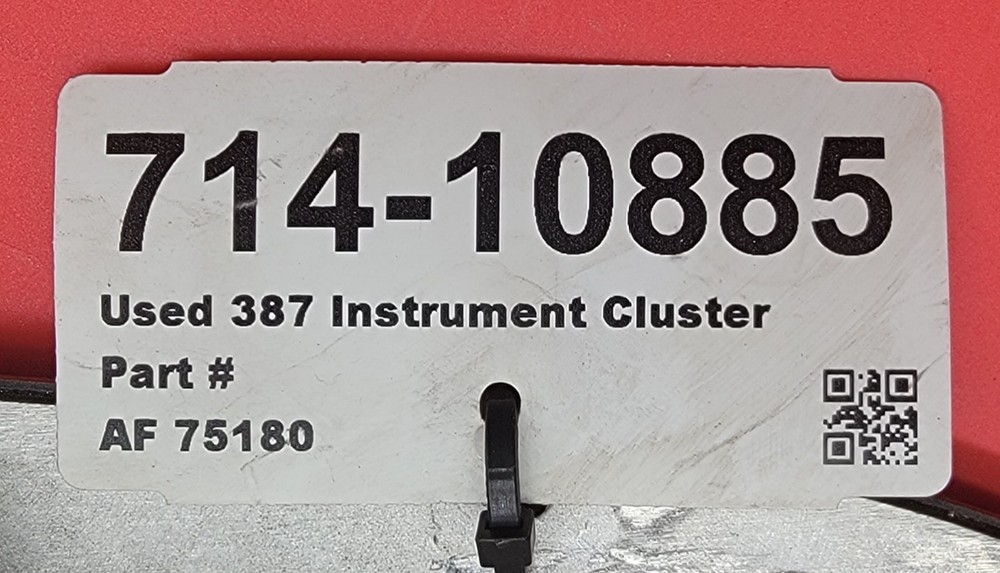 2004 PETERBILT 387 USED INSTRUMENT CLUSTER P#714-10885