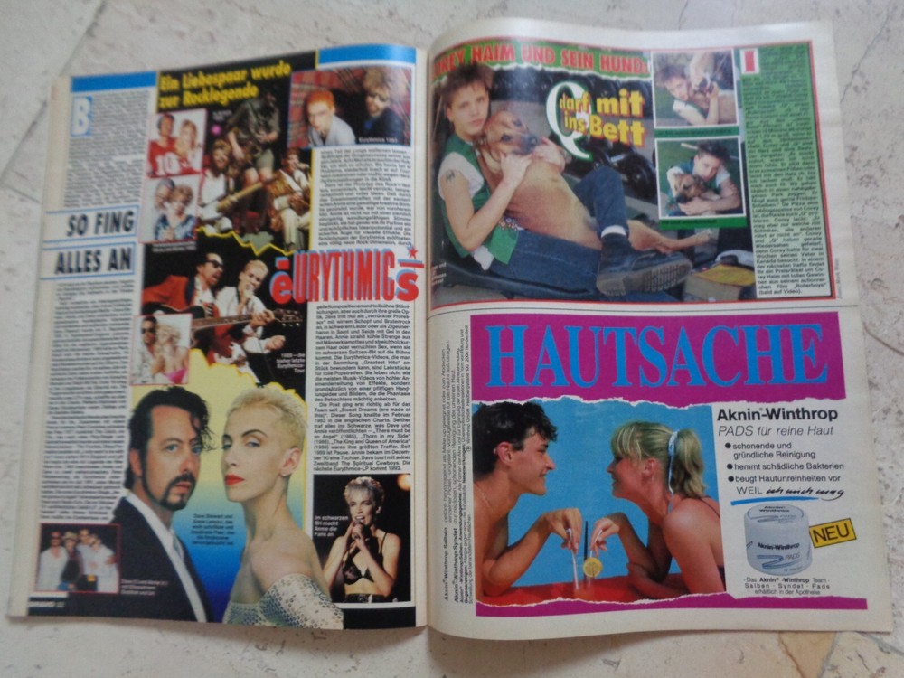 CHESNEY HAWKES magazine Julia Roberts POSTER DEPECHE MODE Johnny Depp ROXETTE