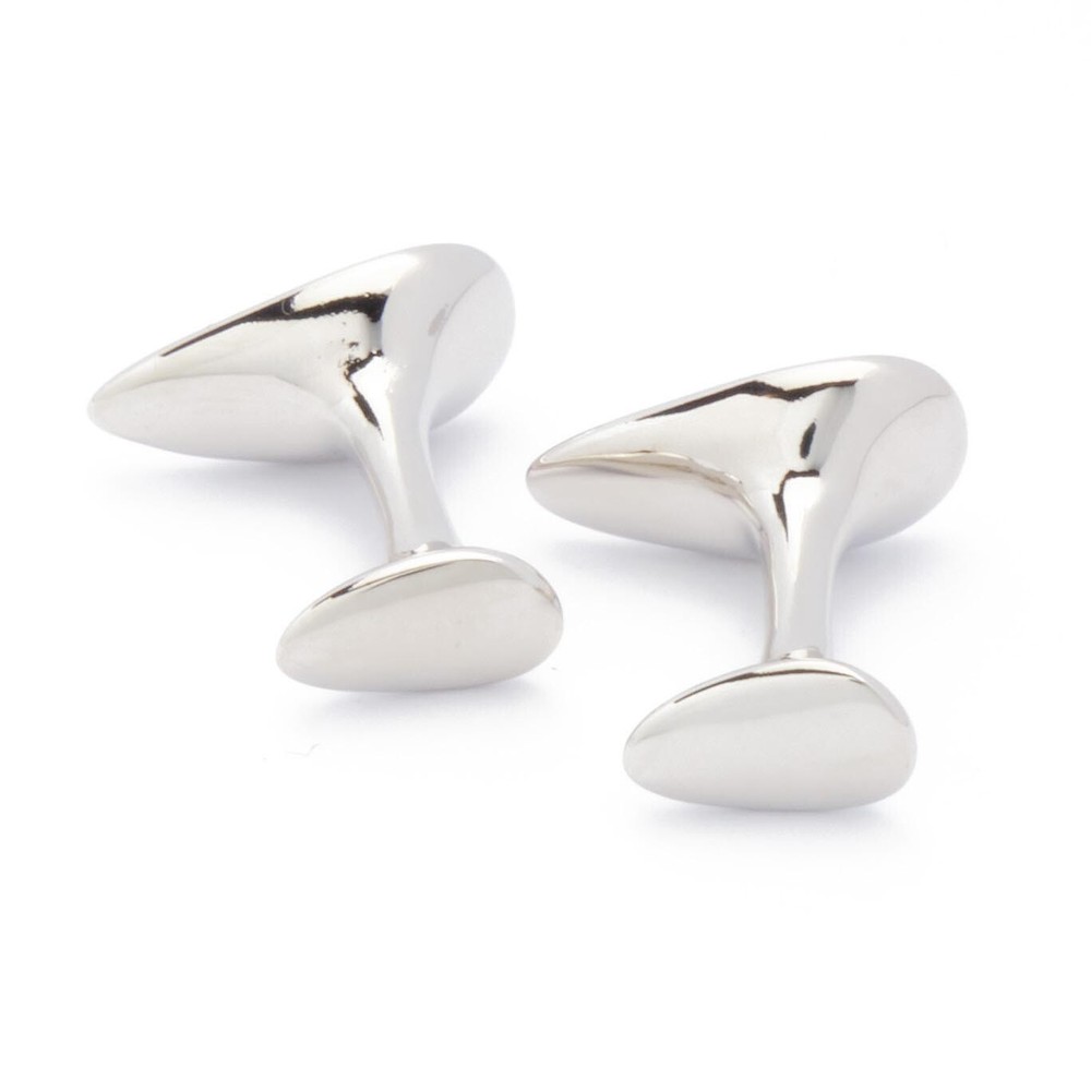 Cufflinks - Drop Classic Silver