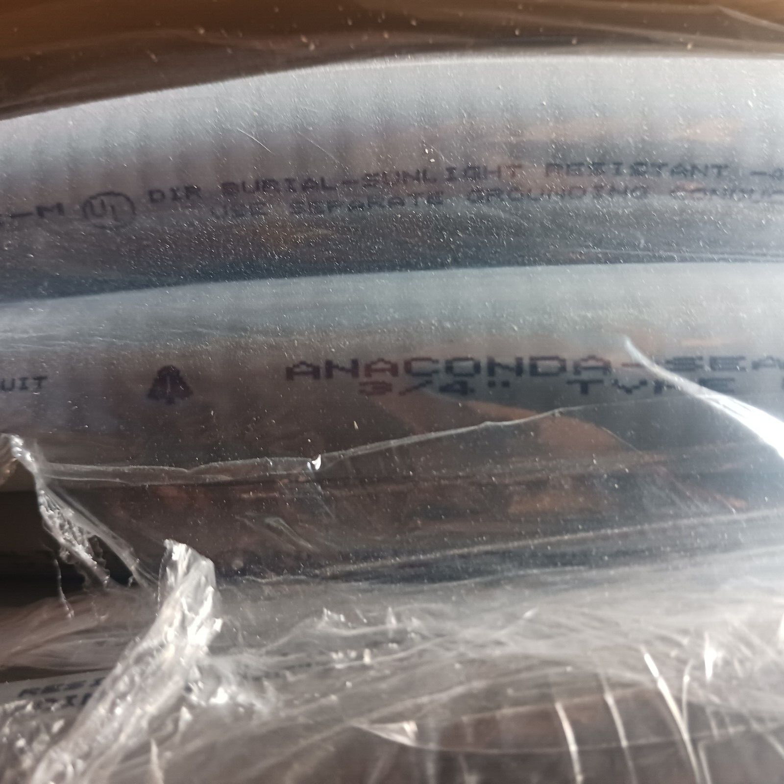 Anaconda 34222 UA 3/4" Flexible Steel Liquid Tight Electrical Conduit U.S.A 100'