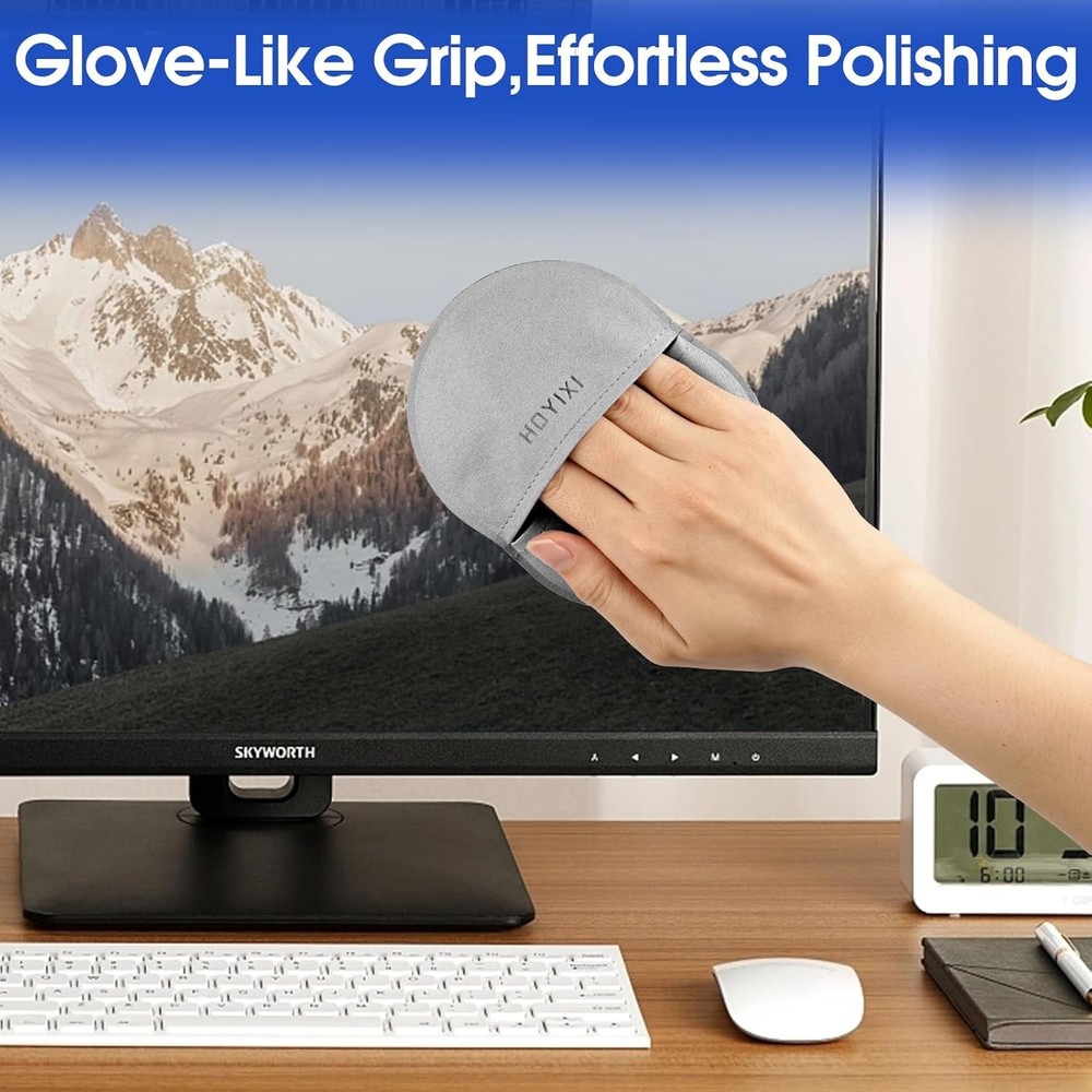 Microfiber Screen Cleaning Cloth for Laptops, Computer, Tablets, TV, Cellphone,