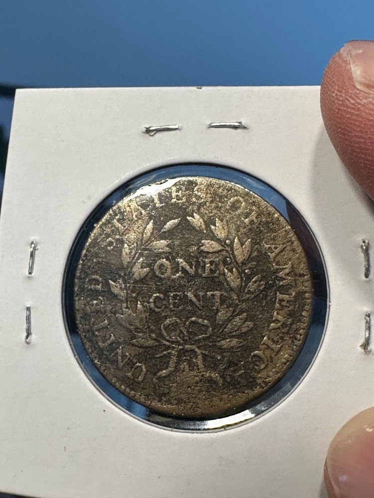 1800/1798 large cent Fine cleaned