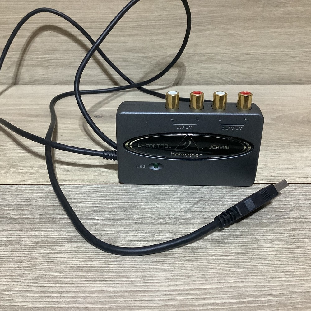 Behringer UCA200 U-Control USB Audio Interface Used Condition Untestested