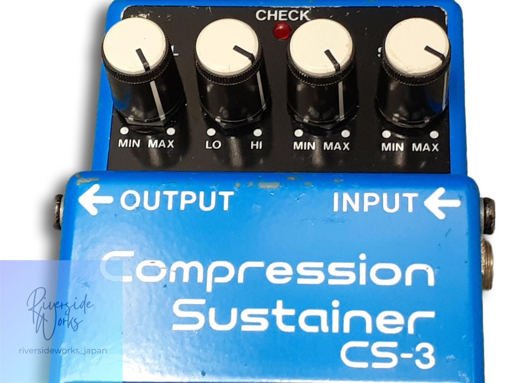 BOSS CS-3 Compression Effects Pedal Guitar Used JP
