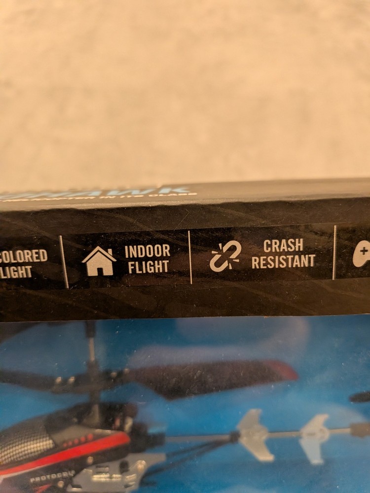 Turbohawk Protocol 3 Channel Remote Control Helicopter NIB