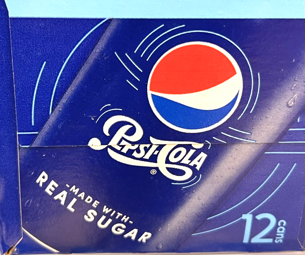 Pepsi Cola Throwback 12 pack Made with Real Sugar
