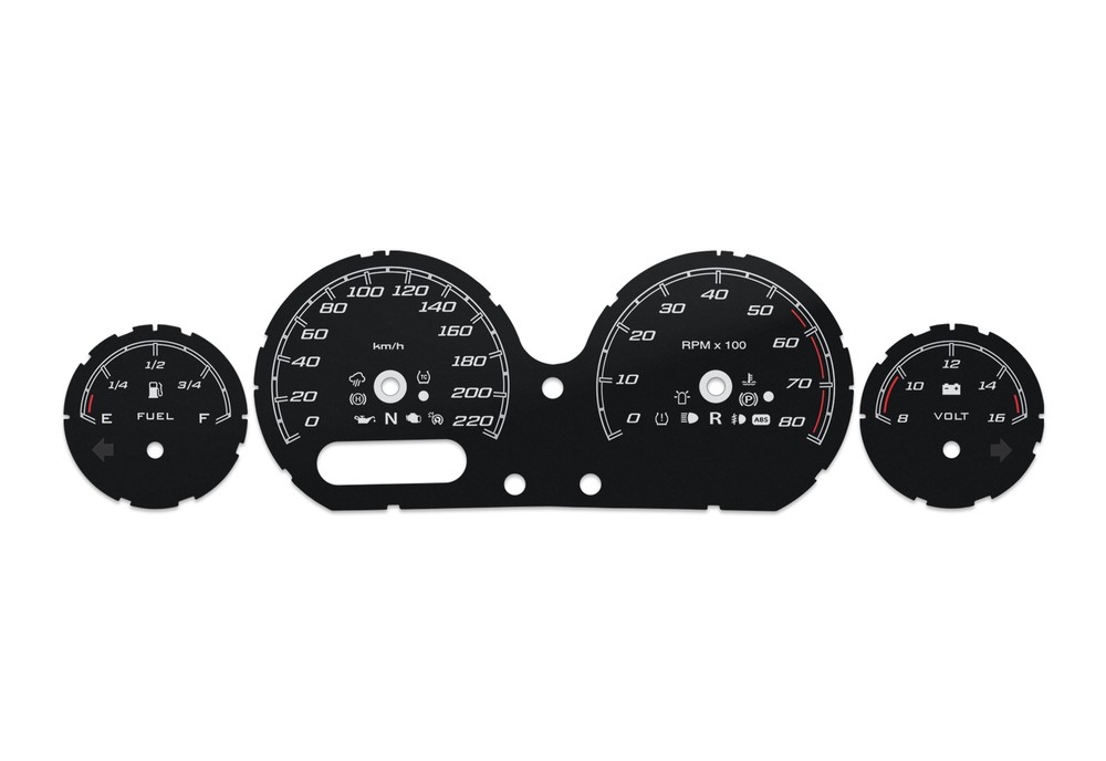Harley-Davidson Glide Electra - Speedometer dials KM/H Gauges