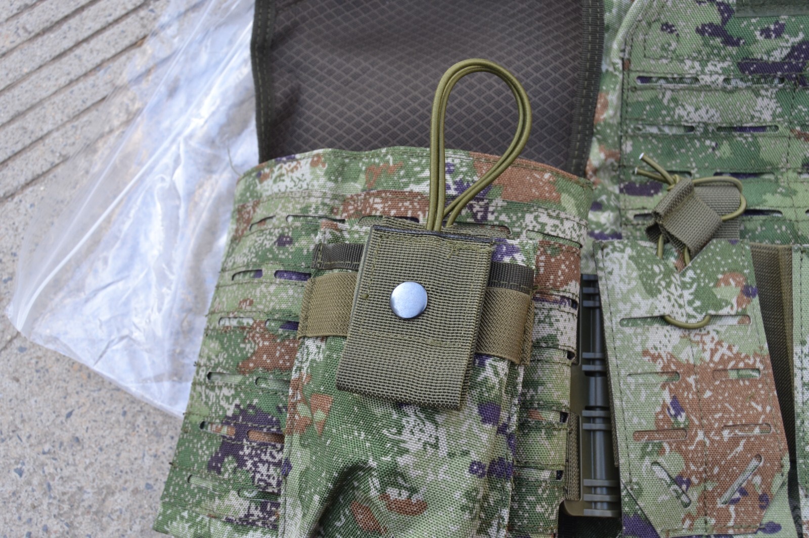 China Military PLA Type 21 "starry sky" Chest Rig Plate Carrier Tactical Vest