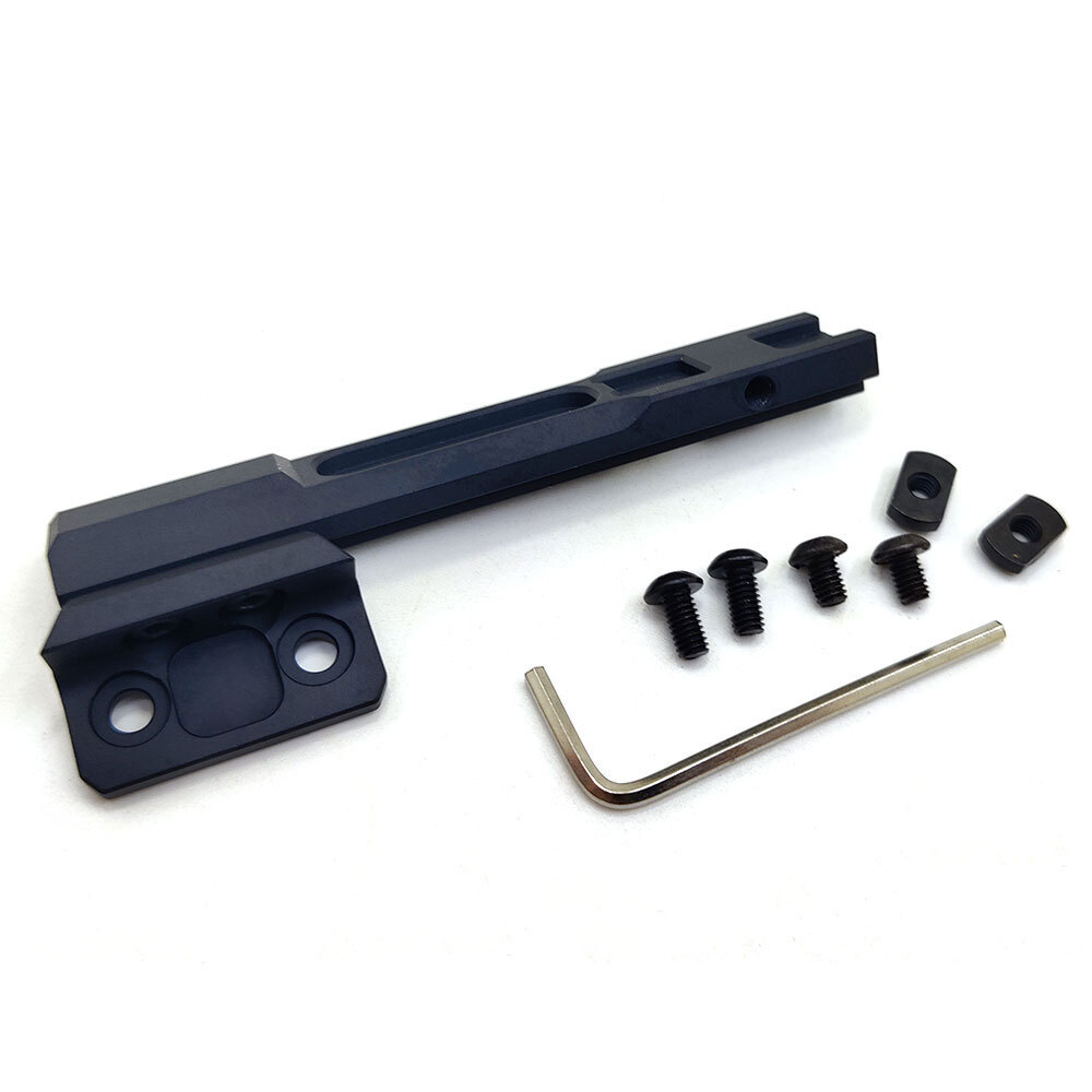 Mlok Keymod Offset Flashlight Mount Adaptive Long Bar Base for M300 M600 Series
