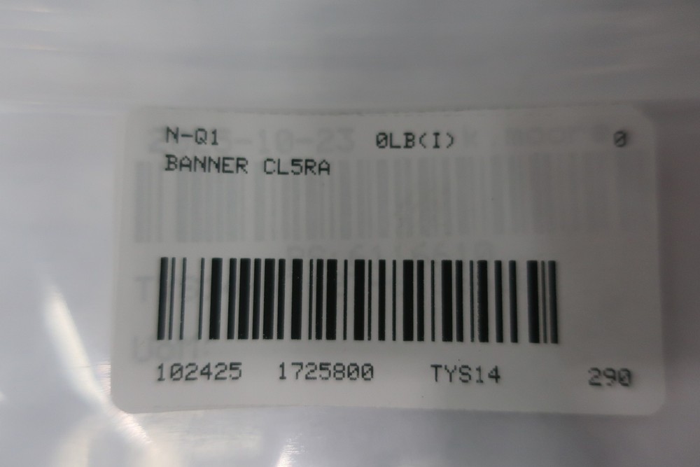 Banner CL5RA 26419 Maxi-amp Programmable Time Delay Relay 250v-ac