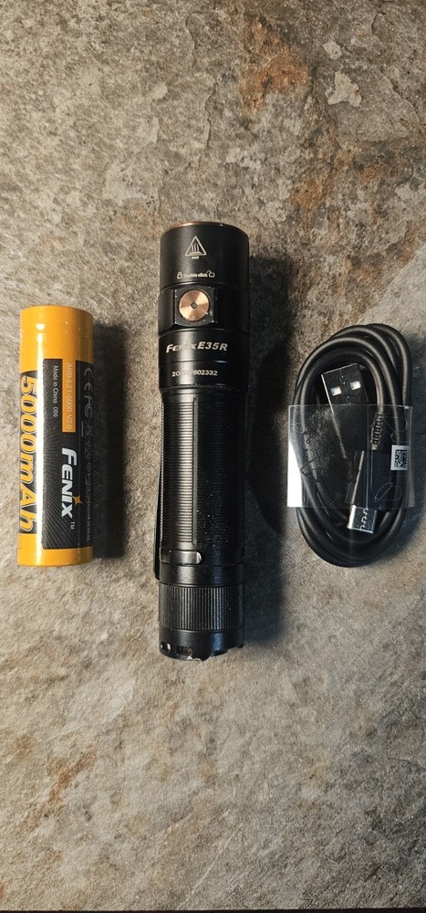 Fenix E35R EDC 3100 Lumens USB-C Rechargeable EDC High Performance Flashlight