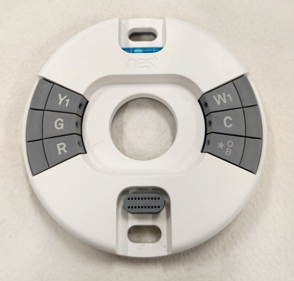 Wiring Plate for Google Nest Thermostat E E360129 A0063 Back Base Harness