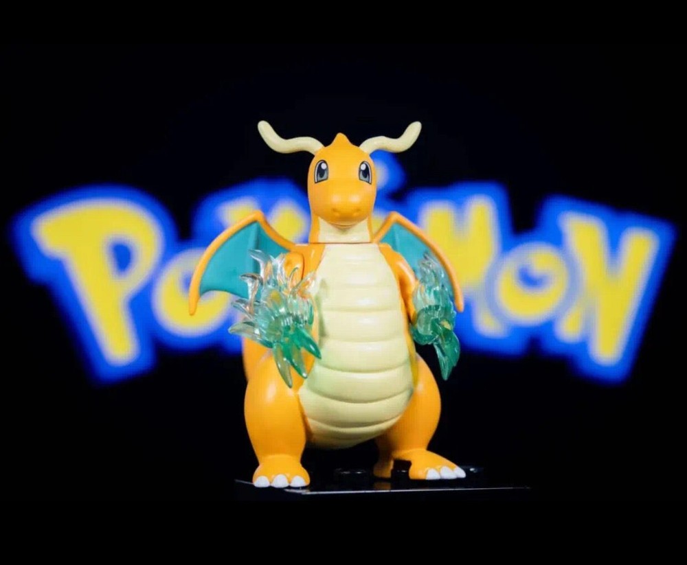 Custom Molded Figurine Accessory - Pokemon Lance / Dragonite