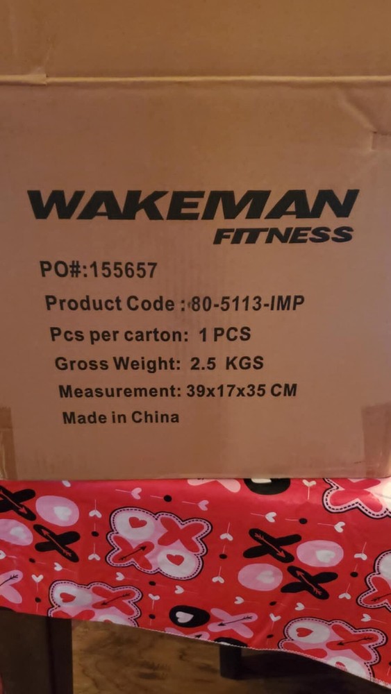 Wakeman M010018 Folding Pedal Exerciser with Electronic Display