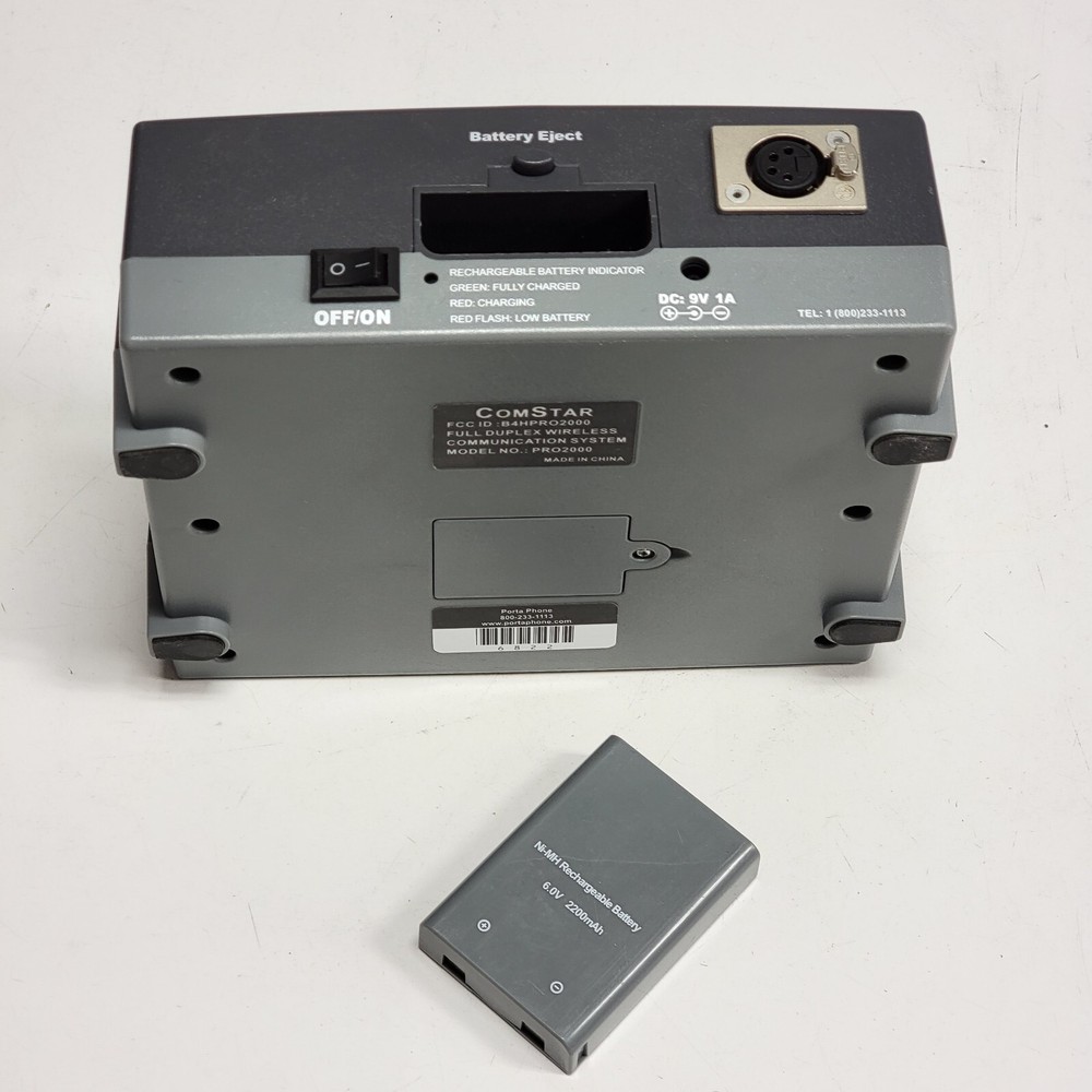 EXCELLENT CONDITION !!! - ComStar PRO2000 Eartec Full Duplex Wireless Intercom
