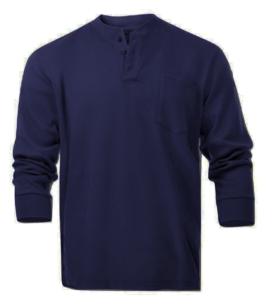Flame Resistant FR Henley Style T-Shirts