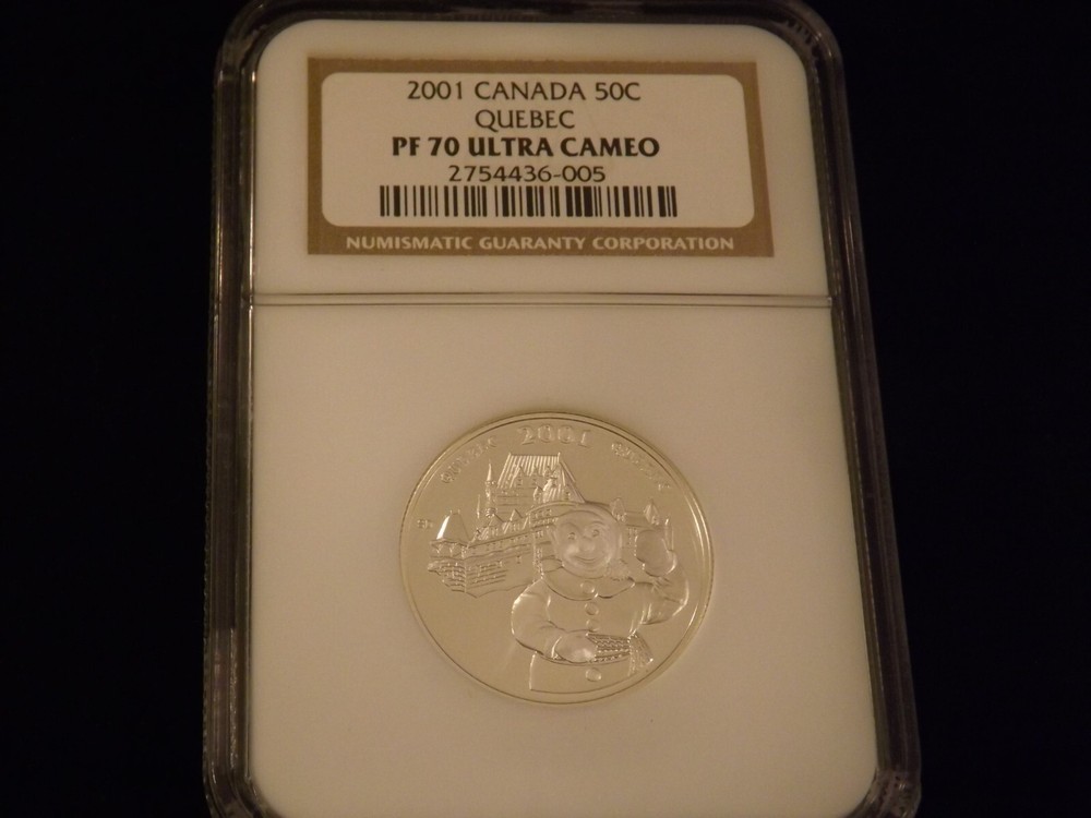 2001   50 C    QUEBEC           Canada              NGC PF  70