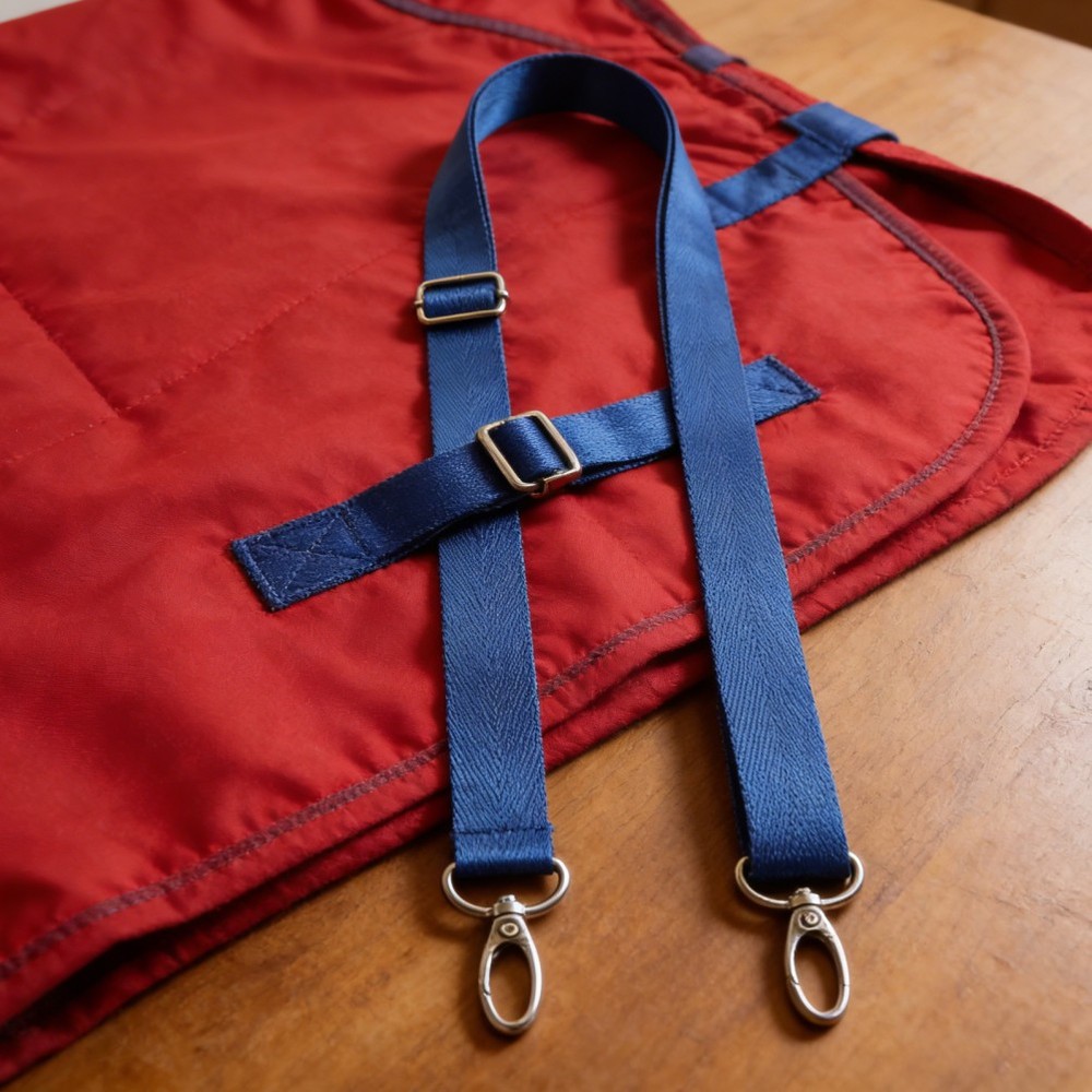 2 Pcs Horse Leg Accessories Replacement Strap Blanket Straps Band