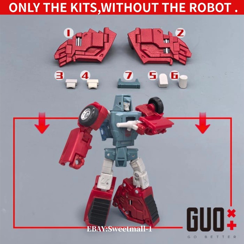 Pre-sale! GO BETTER 3D DIY Filler Upgrade Kit For SS86 Windcharger Filling Parts