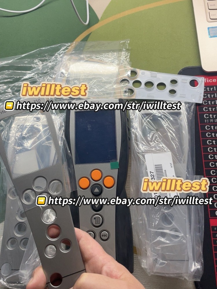 1 pcs Testo350 Smoke Analyzer Manual Operator Panel *IW