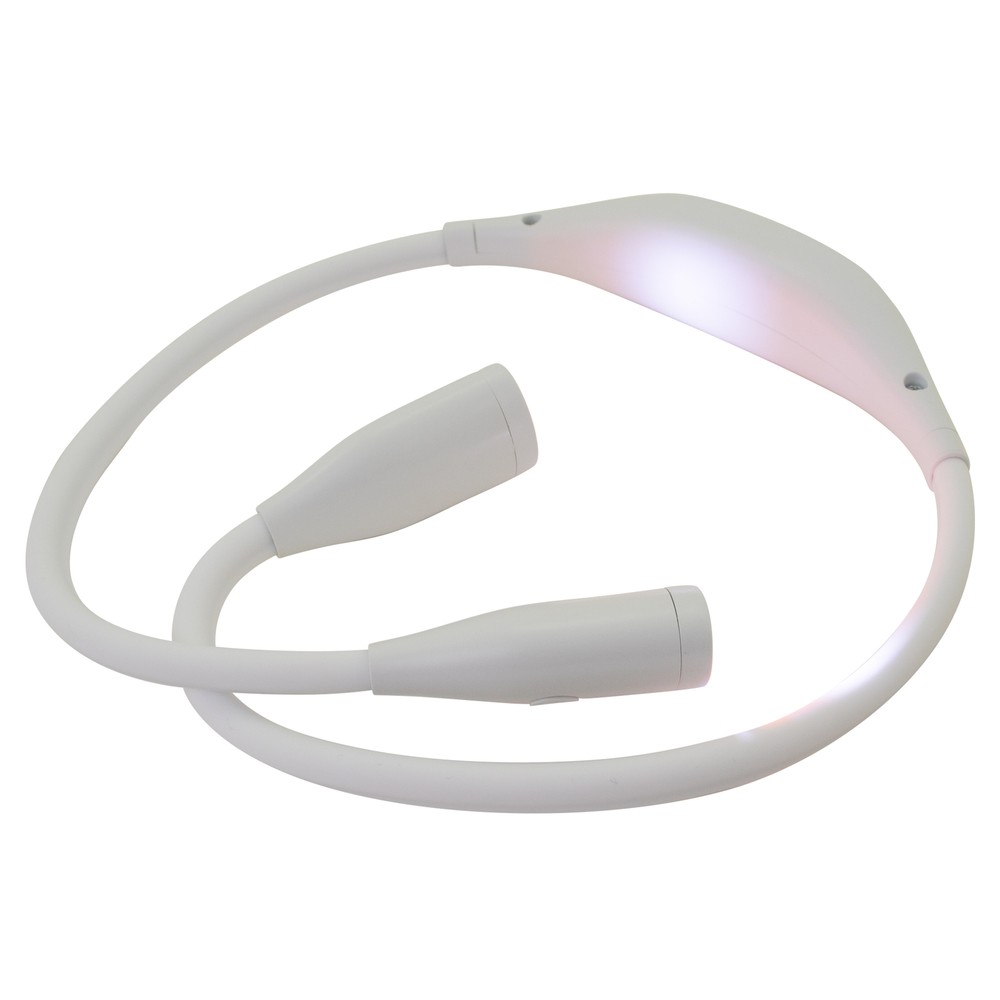 MotoProducts LED Neck Reading Light Bendable 3 Light Intensities Book Light for