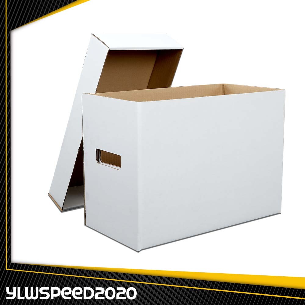 Comic Books Storage Boxes Short Holds 150-175 Stackable Durable Archive 10PCS