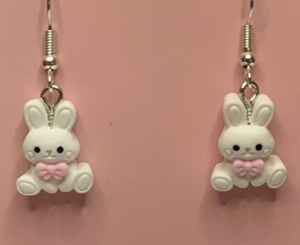Easter Earrings, Bunny Earrings, Rabbit Earring, Gift Idea, Easter Bunny Earring