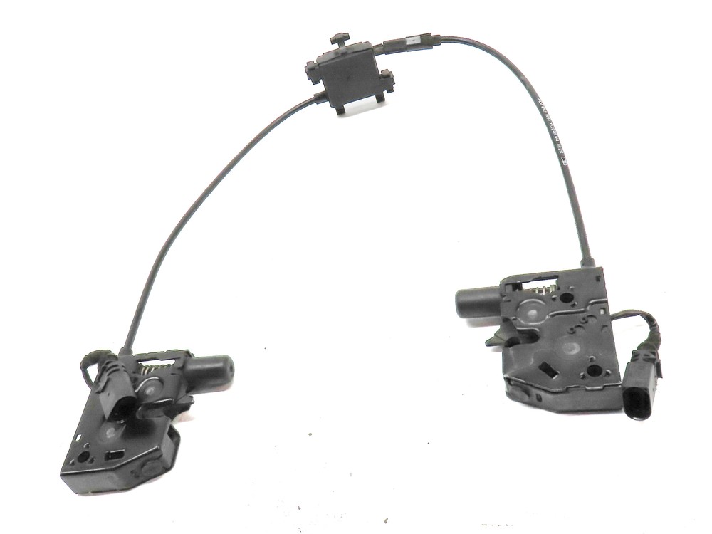 2017 AUDI A3 (8V) FRONT LEFT & RIGHT HOOD BONNET LID LOCK LATCH CABLE SET/2