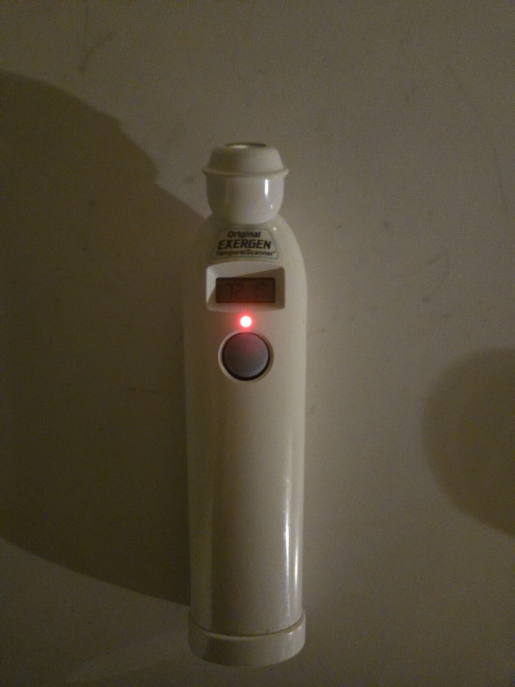 Original Exergen Temporal Scanner Thermometer TAT-2000C Tested