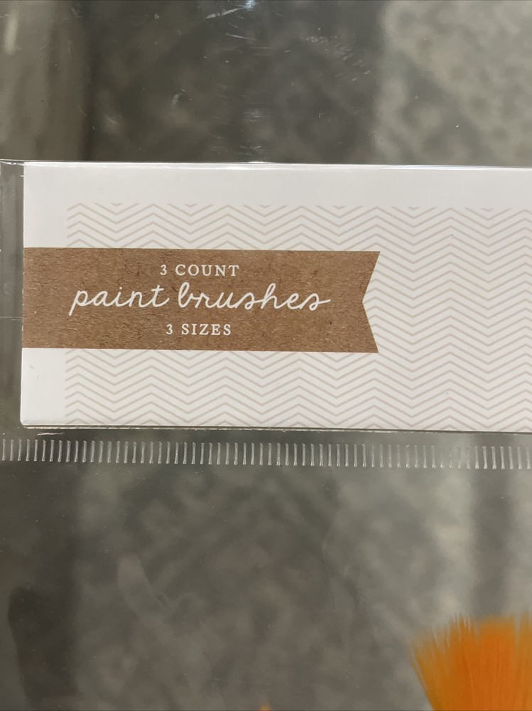 (5) 3 Count Art Paint Brushes 3 Different Sizes Paint Party