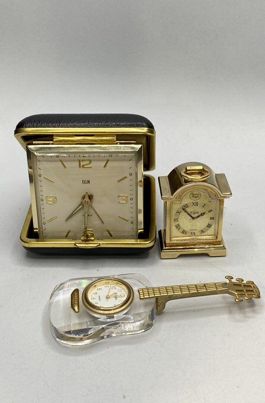 Elgin Assorted Mixed Models Desk - Mantle Clock