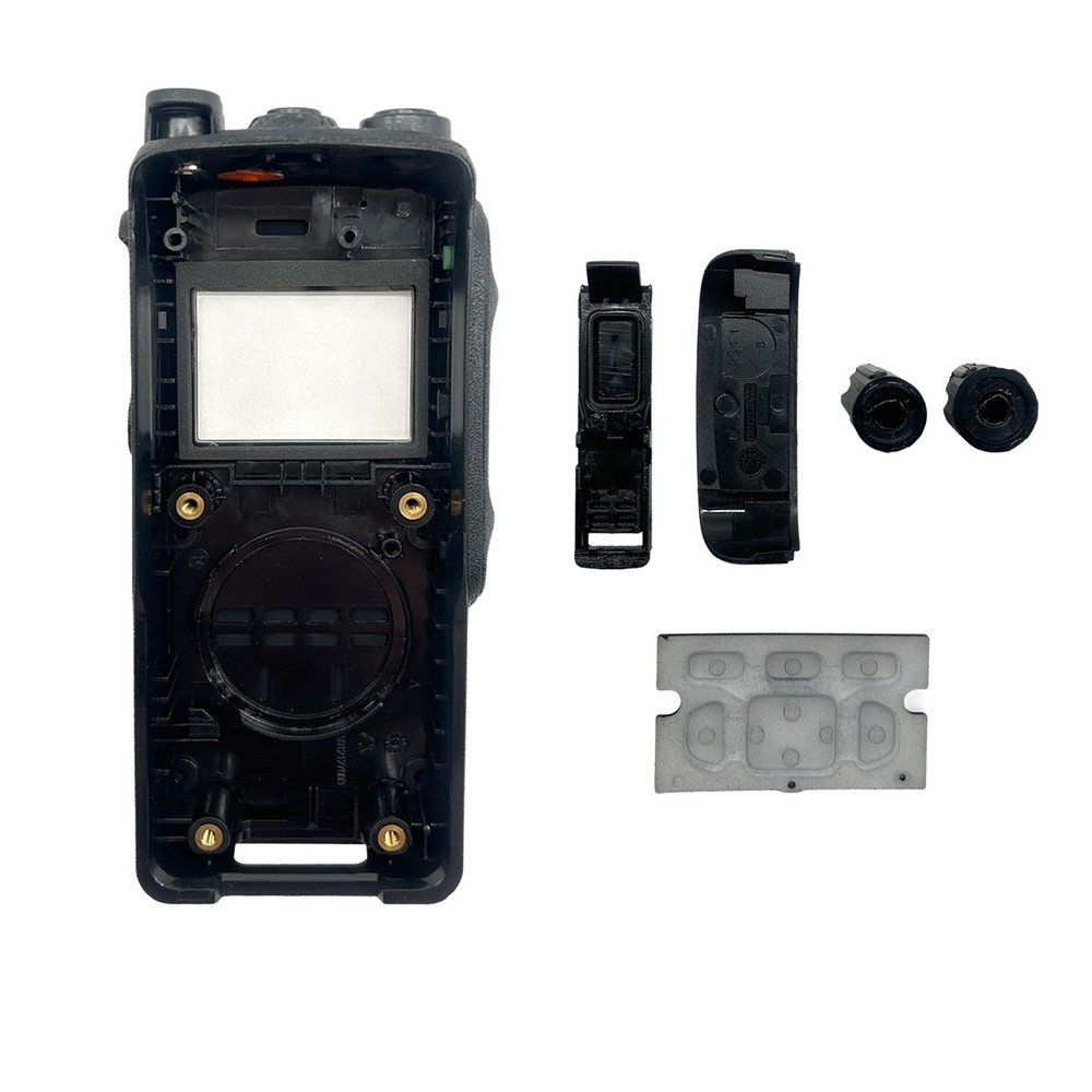 Replacement Front Housing Case Kit for MTP3100 Black Limited-Keypad with Knobs