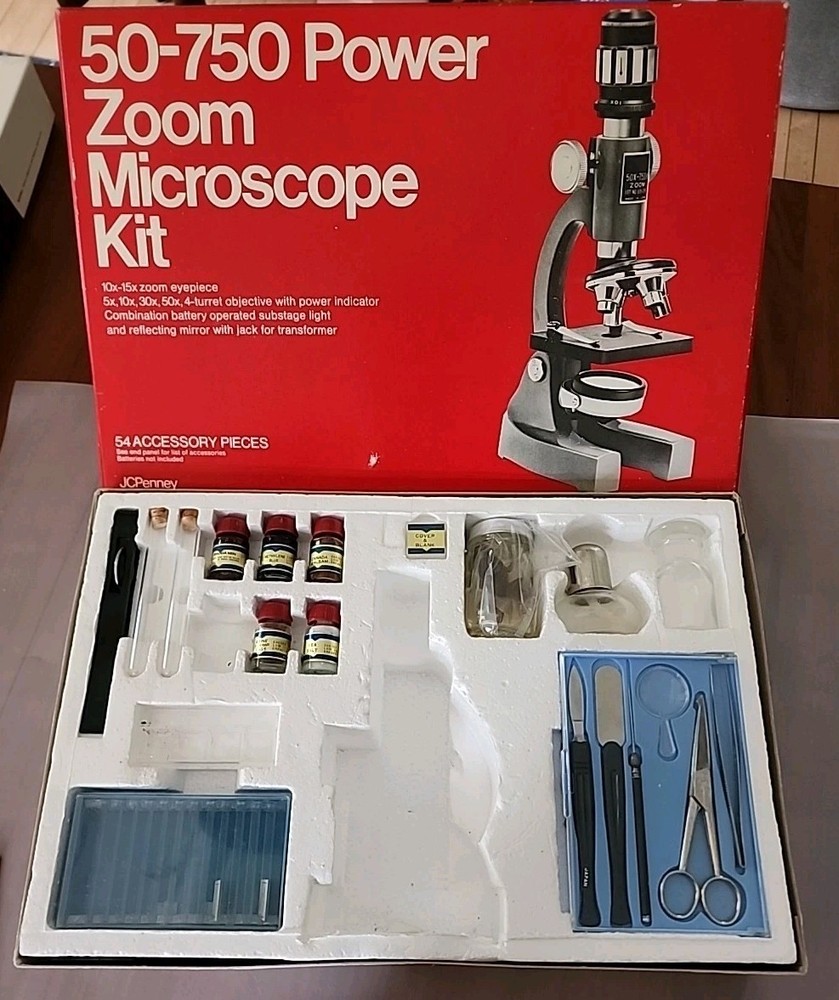 Vintage Microscope Kit made in Japan