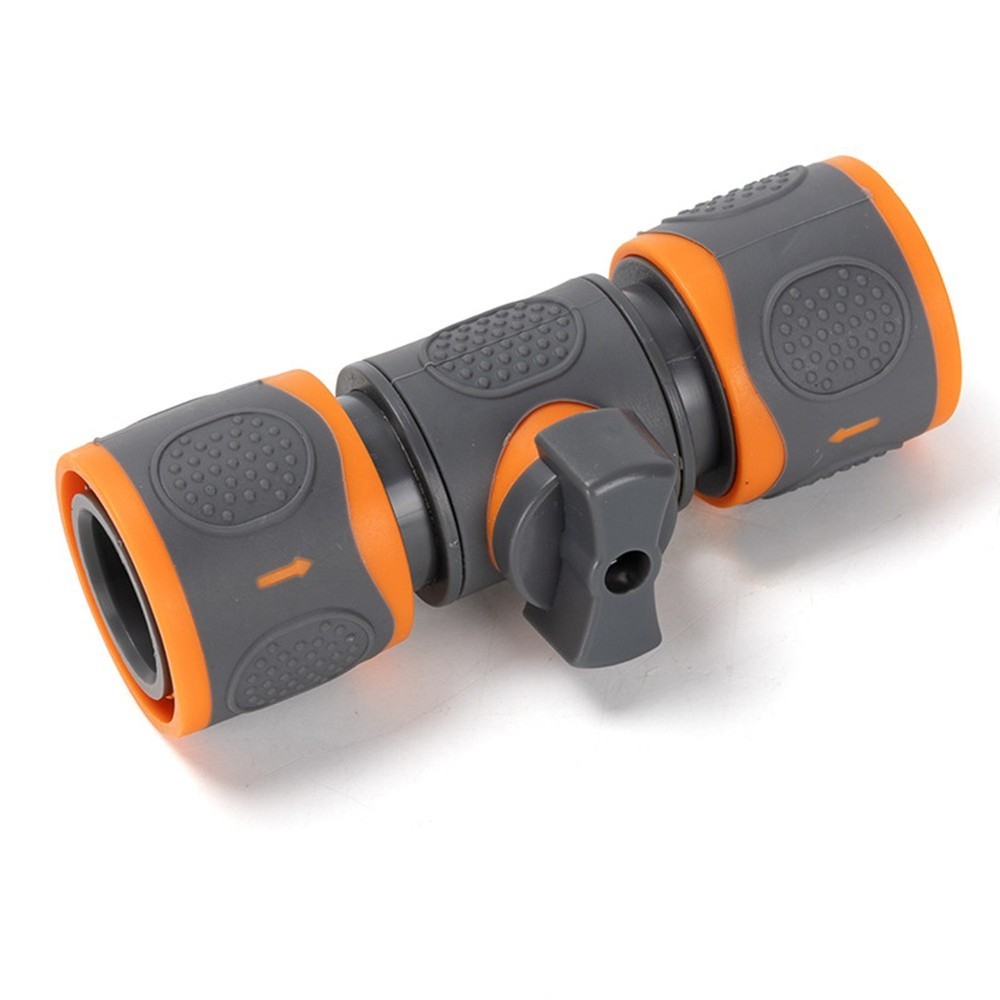 Inline Tap Valve Connector For Garden Hose Pipe And Irrigation Systems