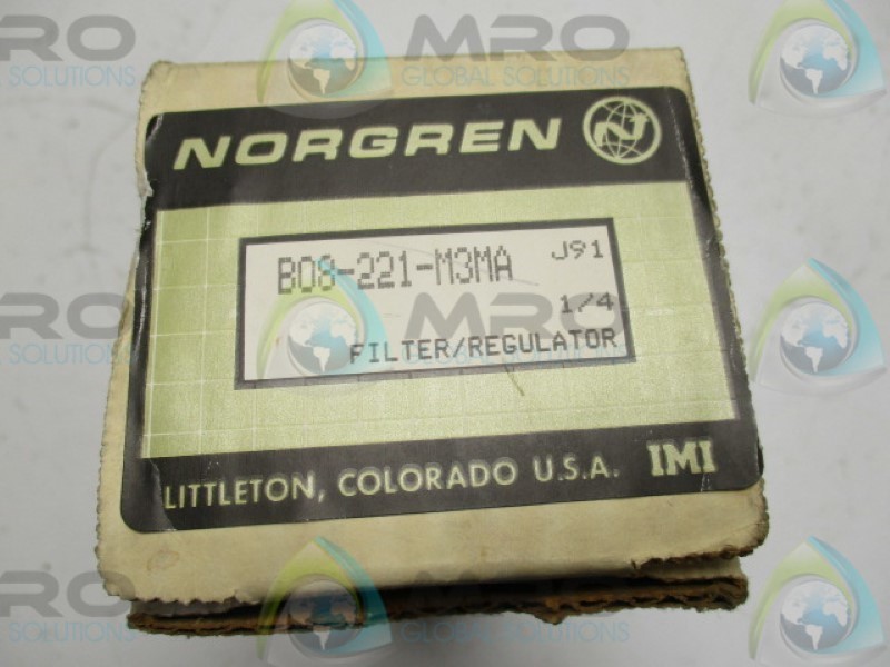 NORGREN B08-221-M3MA REGULATOR 1/4" NSMP