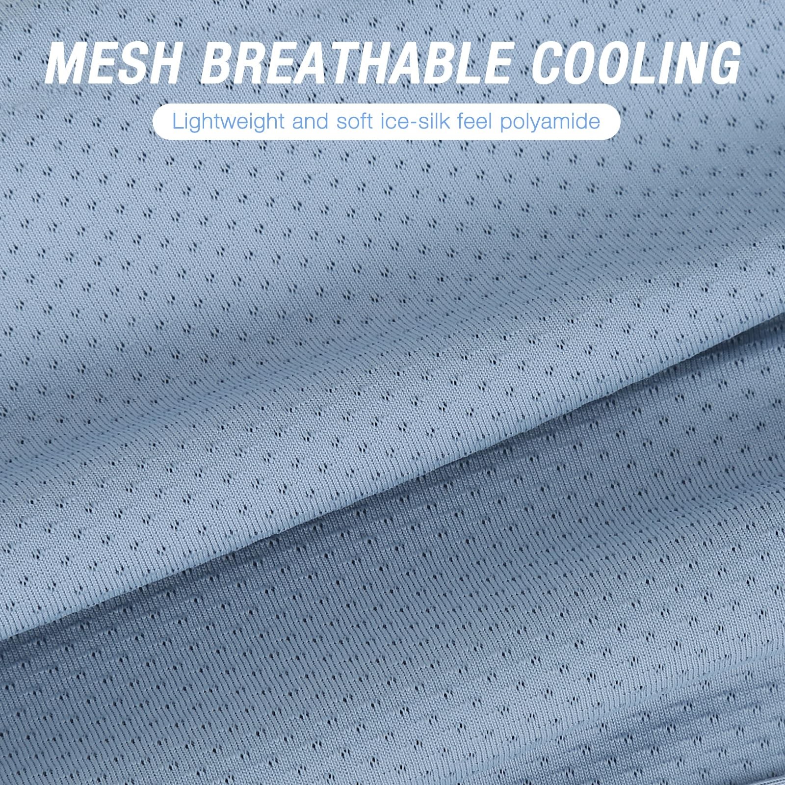 3 Pack Cooling Hard Hat Liner Skull Cap, Mesh Sweat One Size, Darkgrey*3