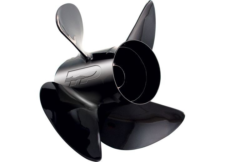 Turning Point 21431330 Hustler Propeller Series LE1/LE2-4 14X13 4-Blade Alum RH